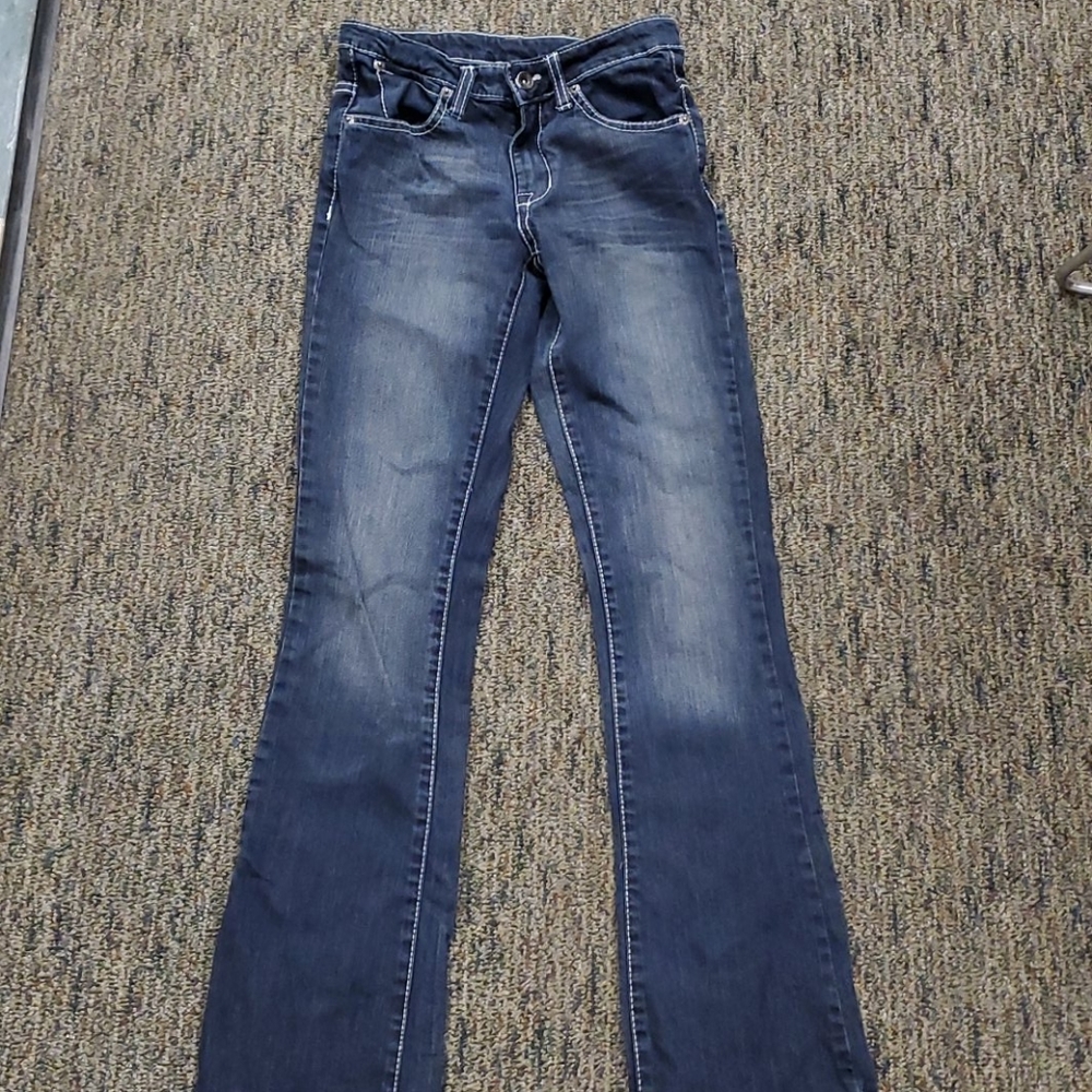 Bootcut girls' jeans